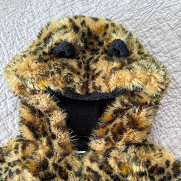 Baby Gap Leopard Cat Hooded Jacket - Picture 2 of 6